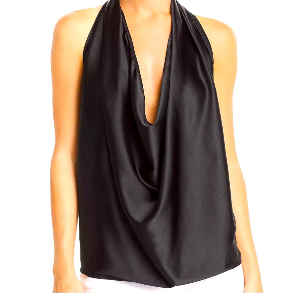 Silk Halter Top